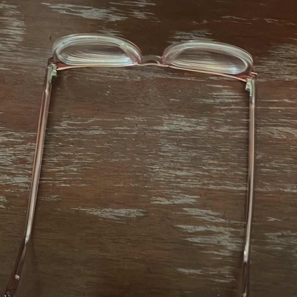 Warby Parker Sadie 625 clear pink eyeglasses - Picture 13 of 15